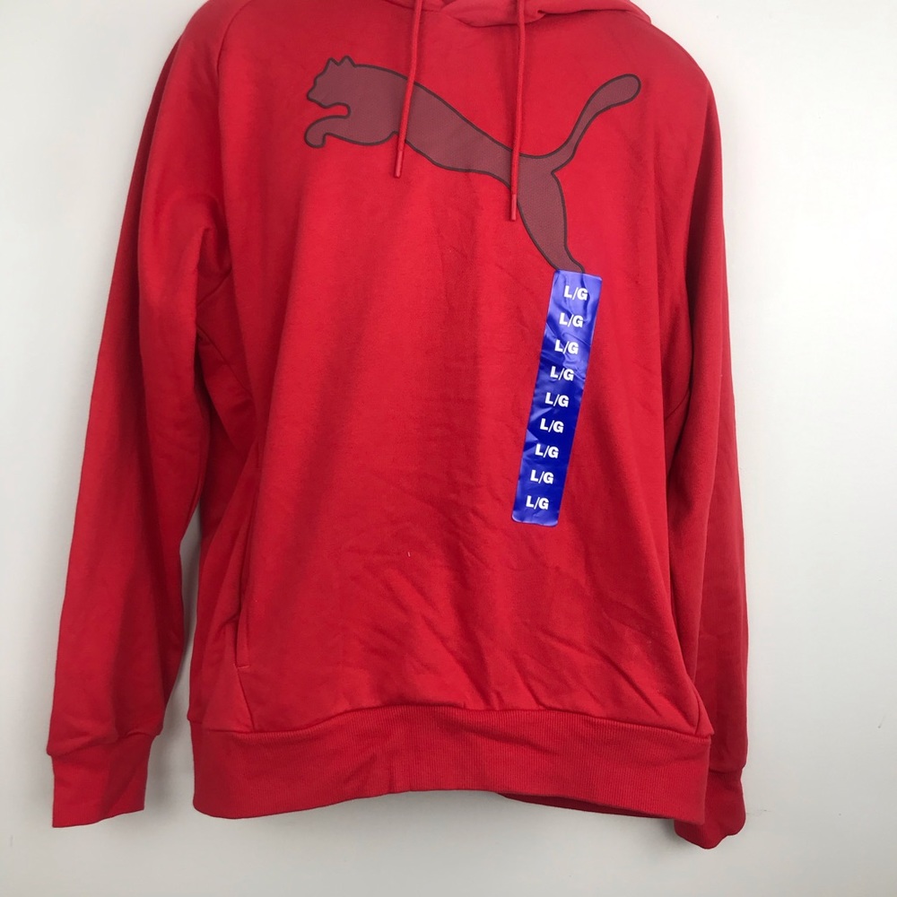 NWT Puma Men red hoodie size XXL and Large - Picture 4 of 16